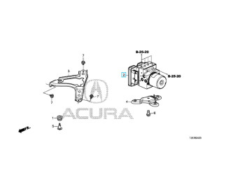 Блок керування VSA HONDA/ACURA 57111TZ6R24