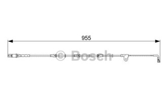 Датчик зносу гальмівних колодок Bosch