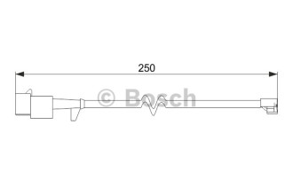 Датчик зносу гальмівних колодок Bosch