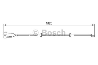 Датчик зносу гальмівних колодок Bosch