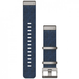 MARQ, QuickFit 22m, Jacquard Weave Nylon Strap, Indigo, ремінець Garmin MARQ 
