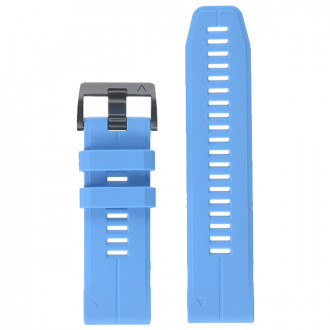Fenix 5 Plus 22mm QuickFit Cyan Blue Silicone Band, ремінець Garmin Аксесуар 