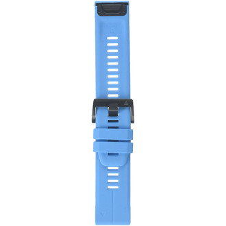fenix 5 Plus 22mm QuickFit Cyan Blue Silicone Band, ремінець