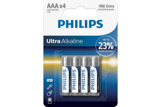Батарея Philips LR03/AAA Ultra Alkaline В4 (блістер) (уп.4шт.)