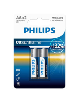 Батарейка PHILIPS AA / (LR6) (уп.2шт.)