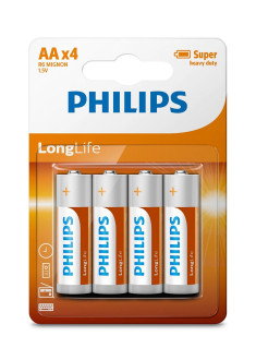 Батарейка PHILIPS AA / (R6) (уп.2шт.)