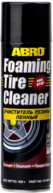 Очищувач шин ABRO Foaming Tire Cleaner
