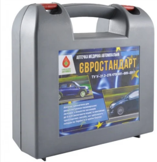 Аптечка автомобільна Євростандарт CARLIFE
