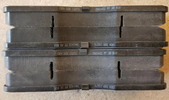 Колодки гальмівні передні бронь