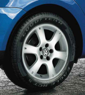 Диск легкосплавний з шиною VAG 1T0073535EG666