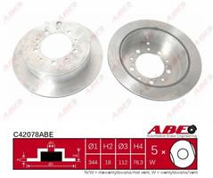 Диск гальмівний Abe C42078ABE