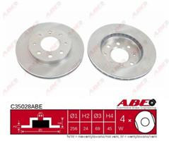 Диск гальмівний Abe C35028ABE