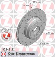 Диск гальмівний Otto Zimmermann 150345152