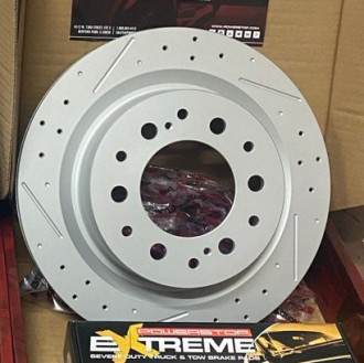 Диск гальмівний передній перфорація-насічка POWER STOP JBR6540XPR