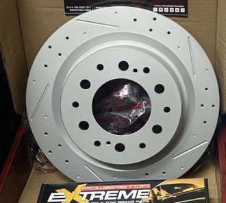 Диск гальмівний передній перфорація-насічка POWER STOP JBR6541XPR