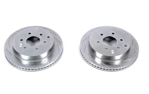 Диск гальмівний задній перфорація та насічка POWER STOP JBR1553XPR