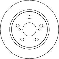 Диск гальмівний Textar 92164003