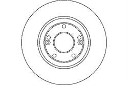 Диск гальмівний Textar 92166200