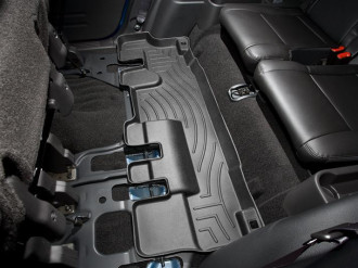 Килими автомобільні, 3D лайнери, 3й ряд Ford Explorer 2006 - 2010 чорний WeatherTech 440433