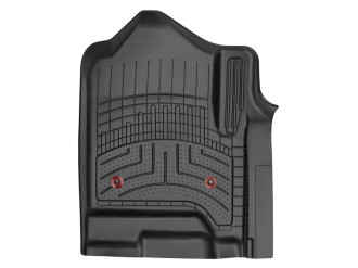 Килими автомобільні, 3D лайнери, High Performance, 3й ряд Cadillac Escalade 2002 - 2006 сірий WeatherTech 460614IM