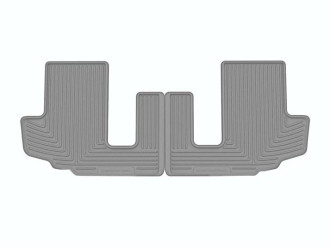 Килими гумові, третього ряду Toyota Highlander 2020 + сірий WeatherTech W542GR