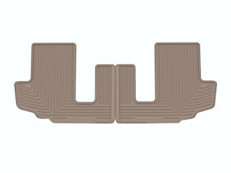 Килими гумові, третього ряду Toyota Highlander 2020 + бежевий WeatherTech W542TN
