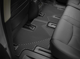 Килими гумові, третього ряду Toyota Sienna 2021 + какао WeatherTech W582CO