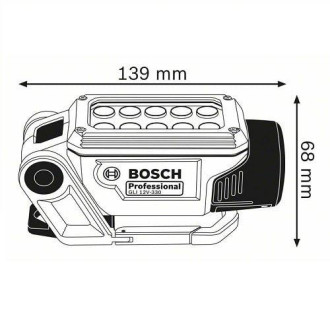 Ліхтар акумуляторний Bosch GLI 12V-330 (без акумулятора)
