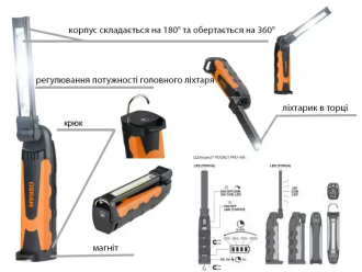Ліхтар інспекційний OSRAM LEDINSPECT POCKET PRO400