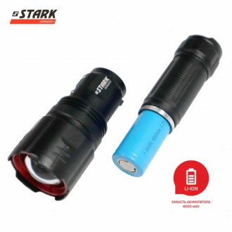 Ліхтар ручний LED Stark L-4-02 Li, 10Вт, SMD, 850Лм, 3000мАг акумулятор