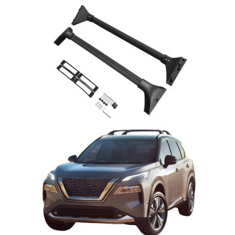 Перемички під оригінал (чорні) на рейлінги для Nissan X-Trail T33 / Rogue 2021- Xukey YHB057