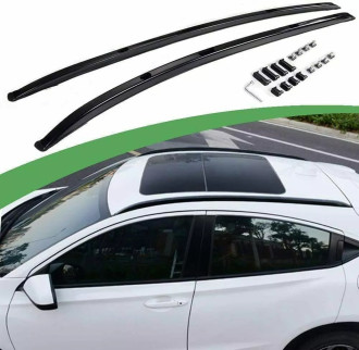 Рейлінги на кришу Honda HR-V 2015-2021 чорні Xukey YHC082B