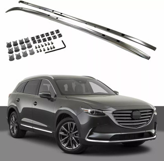 Рейлінги на кришу для Mazda CX-9 2017+ Сірі Xukey YHC111S