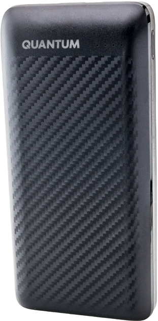 Зовнішні акумулятори (Power Bank) QUANTUM Універсальний мобільний акумулятор (Power bank fast charging) Quantum QM-PB1022 black 20 000mAh 3.7V QMPB1022