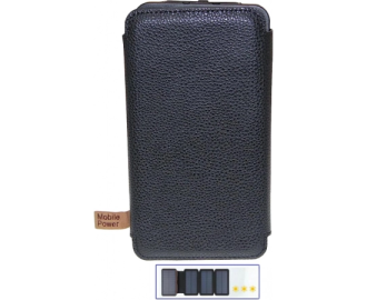 Портативний зарядний пристрій Solar power bank 20000mAh чорний