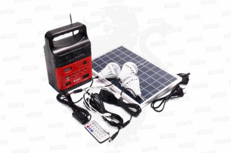 Портативна зарядна станція AXXIS Зарядна станція з сонячною панеллю ax1385