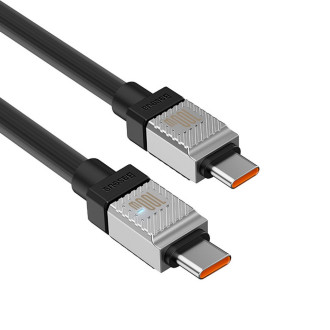 Кабель Baseus CoolPlay Series Fast Charging Cable Type-C to Type-C 100W 1m Black