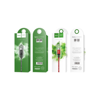 Кабель для заряджання телефонів/планшетів Hoco Кабель HOCO X14 USB to Micro 2A, 2m, nylon, aluminum connectors, Black 6957531062905