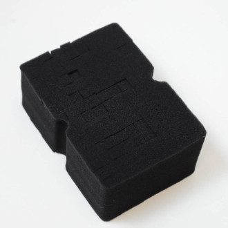 Губка (мочалка) MAGNUM для ручного миття BLACK Jumbo Foam Grid Sponge (13×18×7,5 см) Magnum