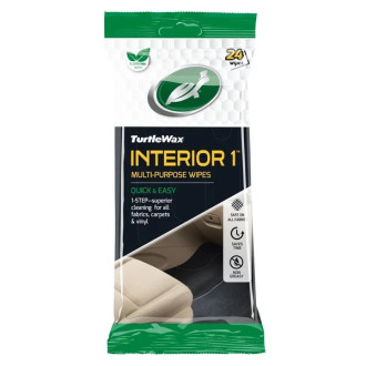 Серветки для чищення салону Wax Interior 1 TURTLE WAX