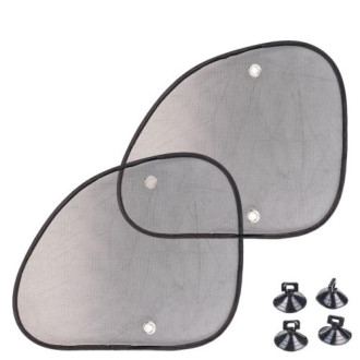 Шторка сонцезахисна на присосках на бік коса 2шт х 44x38см Vitol Vitol (TH204S)