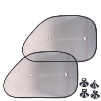 Шторка сонцезахисна на присосках на бік коса  2шт х 65x38см  Vitol Vitol (TH207S)