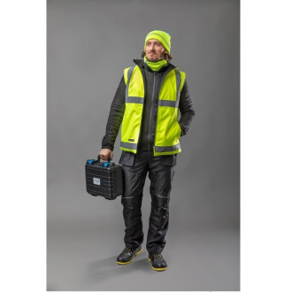 Жилет двусторонній REMS, світловідбиваючий HOEGERT S (HT5K245-S)