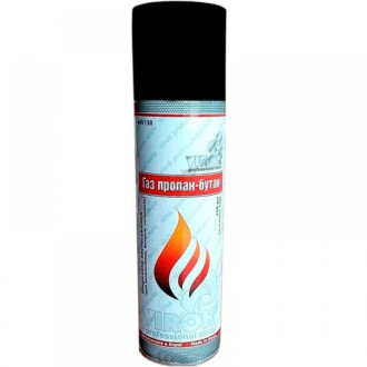 Балон газовий 1-разовий VIROK для запальничок 150g/250ml. (4 перехідників на кришці) [12 шт/уп] VIROK