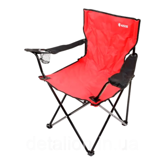 Стілець розкладний (крicло) для пікніка, риболовлі з підлокітниками "Manager" <AXXIS>