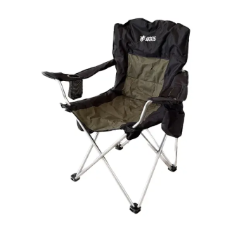 Крісло "CARP" для пікніка та риболовлі (термо бокс/фіксація нахилу спинки) 150kg <AXXIS> AXXIS