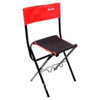 Стілець розкладний для пікніка, риболовлі зі спинкою "Fisherman" 40*32*66см <AXXIS> AXXIS