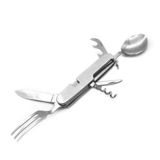 Набір туриста (мультитул) ЛОЖКА-ВИЛКА для пікніка, рибалки <AXXIS> AXXIS