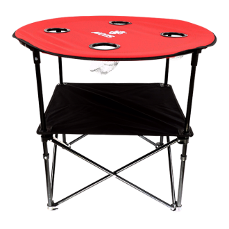 Стіл  розкладний з підсклянниками для пікніка, риболовлі 70*70*62см <AXXIS> AXXIS