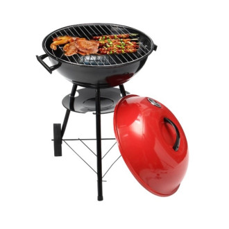 Гриль вугільний (барбекю, мангал), пересувний на колесах для пікніка, рибалки <AXXIS> AXXIS